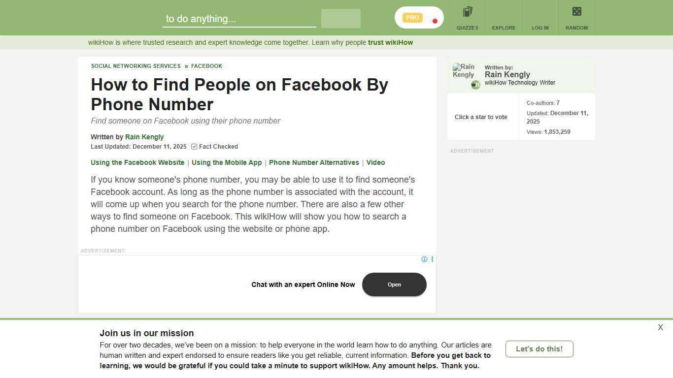 How to Search a Phone Number on Facebook: Desktop & Mobile
